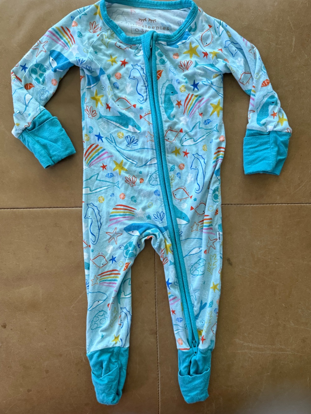 Little Sleepies Viscose Bamboo Footie 0-3M